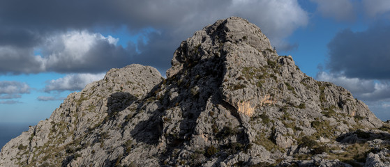 Gebirgspanorama - Mallorca Coll dels reis