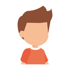 cute little boy character