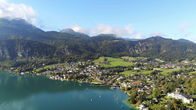 Drohne St.Gilgen Wolfgangsee