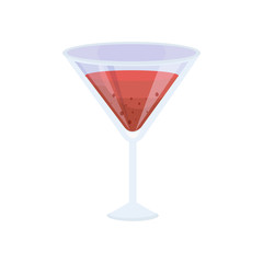 Cocktail. Cocktail logo. Alcohol. Vector illustration. EPS 10.