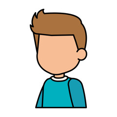 cute little boy character