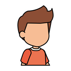 cute little boy character