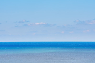 Fototapeta na wymiar View of the sea
