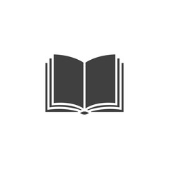 Book icon. sign design. Learning education book shop.