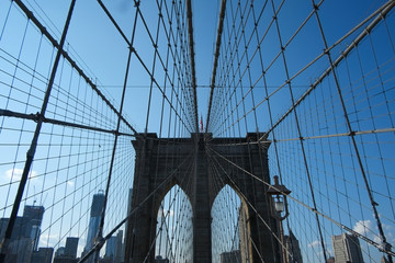 New York, Brooklyn Bridge, United States