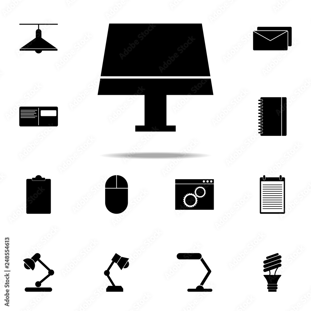 Poster night light icon. web icons universal set for web and mobile