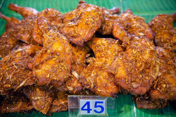 Roasted Chicken Thai Street Food