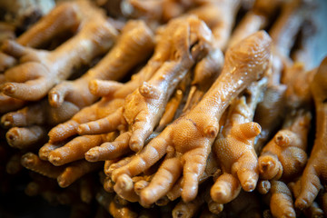 Steamed Chicken Feet Street Food