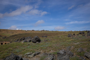 Hillside views of Aruba