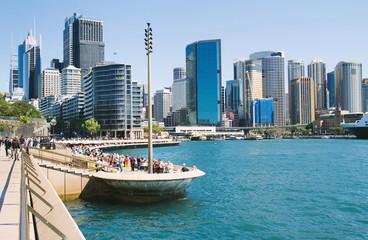 Sydney Australia harbor city skyline