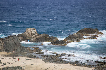 Views around the Natural Pool in Aruba