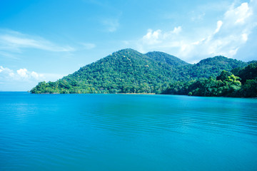 Obraz premium Island of Kohchang, Thailand. Travel, vacation background. Sea holiday concept