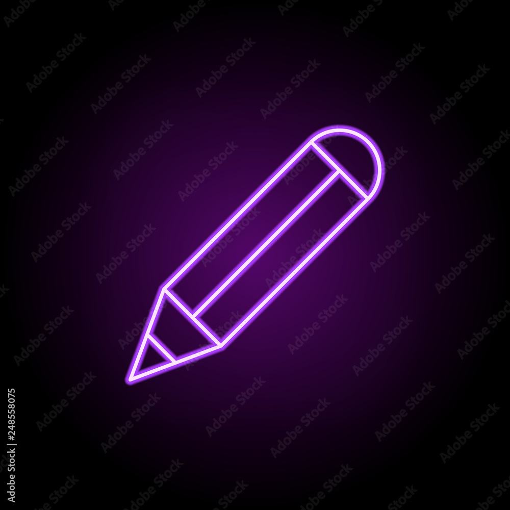Aufkleber professional skills line icon. elements of web in neon style icons. simple icon for websites, web de