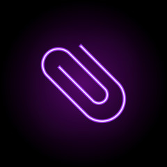 additional information line icon. Elements of web in neon style icons. Simple icon for websites, web design, mobile app, info graphics