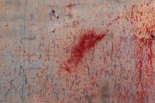 Old, dirty, rusty, worn, grungy red metal or iron plate texture background. Industrial background texture. Rusty metal plate. - Powered by Adobe
