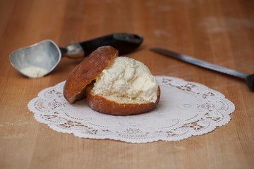 Ice Cream Doughnut