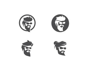 Barber shop logo vector