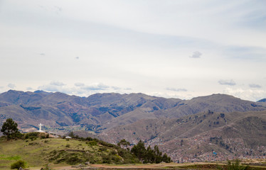 January 3, 2019 white Christ in Cusco Peru