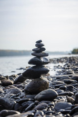 stones on the beach