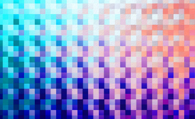 Abstract square blocks shapes gradient pattern background