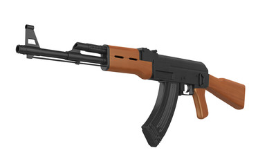 Assault Rifle Isolated