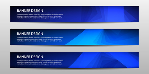 Abstract vector banners with geometric background ,annual report, design templates, future Poster template design