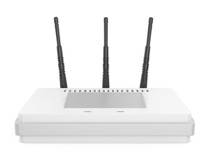 Wireless Wifi Router Isolated
