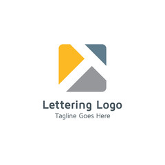 Lettering T Vector