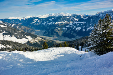 Alpen mountains view