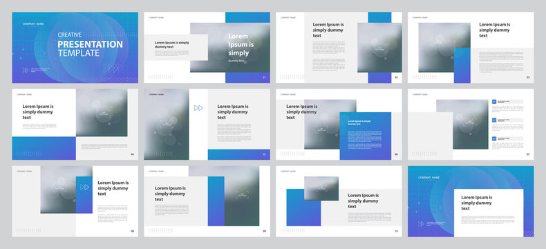 Powerpoint Presentation Blue Images – Browse 34,327 Stock Photos ...