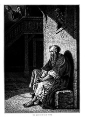 Fototapeta premium Illustration on religious subject.