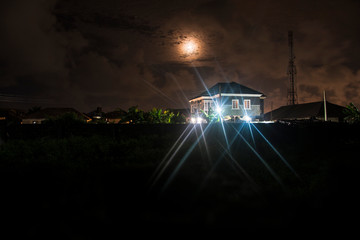 lights in the night