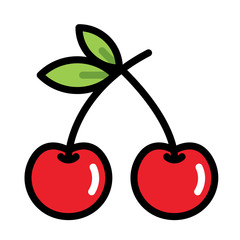 Cherry LineColor illustration