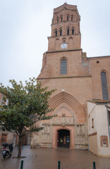 Fototapeta na wymiar Toulouse, France - 12 16 2018: St. Nicholas Church