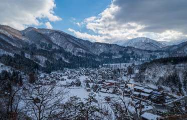 Shirakawago in Japan,This village is UNESCO World Heritage and is just one of the best place, Gifu, Japan.