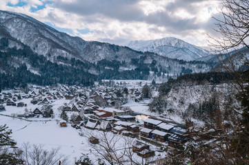 Shirakawago in Japan,This village is UNESCO World Heritage and is just one of the best place, Gifu, Japan.