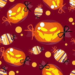 Halloween seamless pattern.