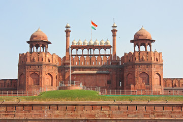 The Red fort in New Delhi, India