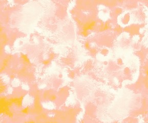 Watery effect abstract watercolor or ink painting on grunge paper texture.