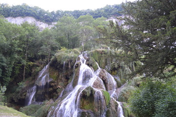 chute d'eau, eau, nature, cascade, paysage, forêt, fleuve, vert, ruisseau, chute, chute, rocher,...