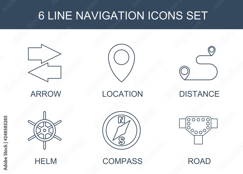 Poster navigation icons