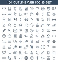 100 web icons