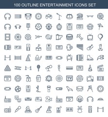 100 entertainment icons