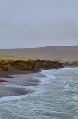 The red beach
