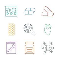 9 disease icons