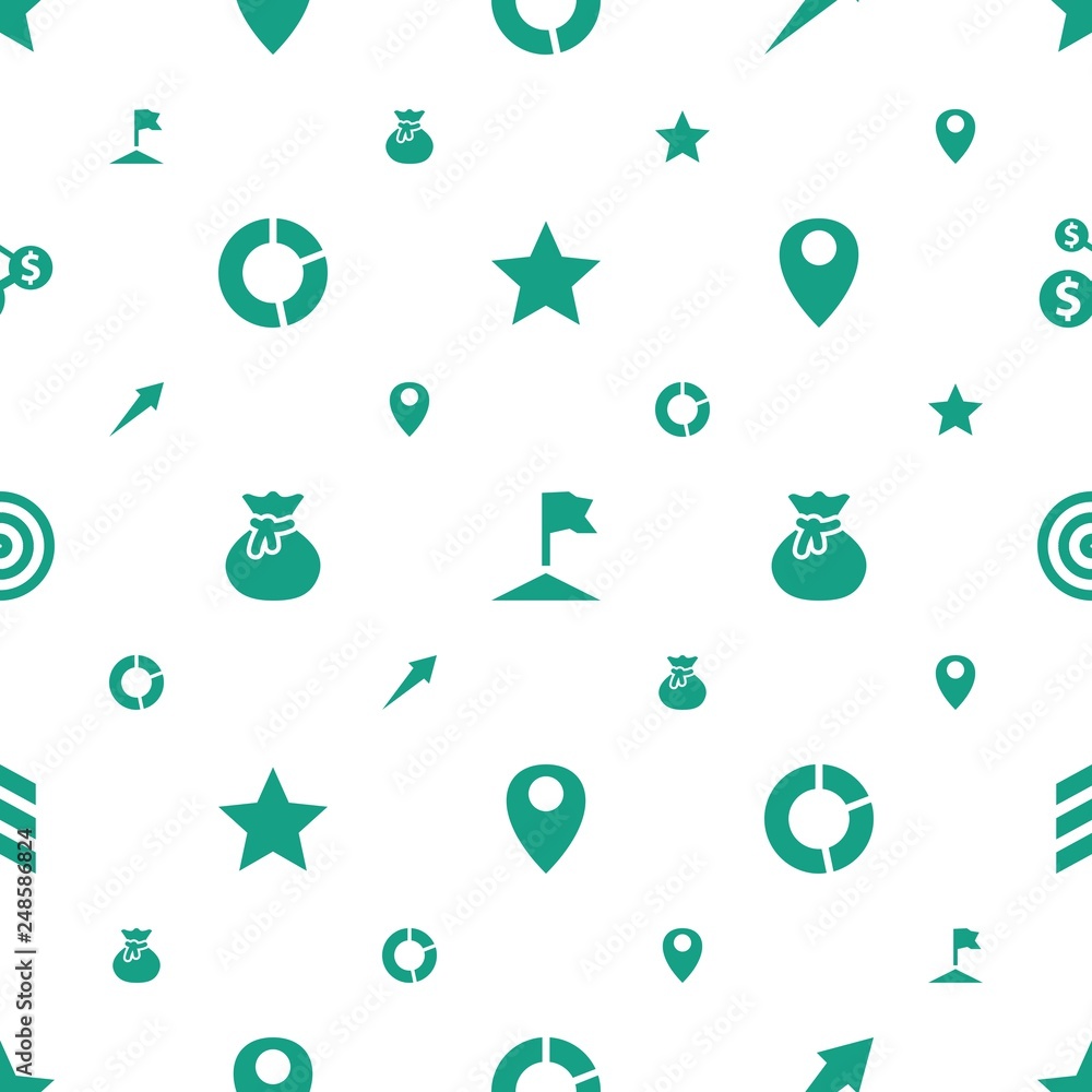 Poster ui icons pattern seamless white background
