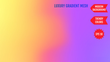 Bright neon mesh gradient background. Smooth modern colors with light. Trendy concept for your graphic design, banner, poster, user interface or mobile app.