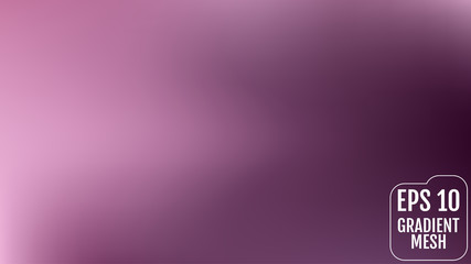 Abstract blurred pink, purple and blue gradient mesh background. Nature concept for your graphic design, banner, poster, user interface or app and other. Modern backdrop with light.
