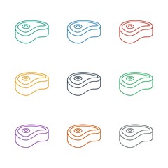 beef icon white background