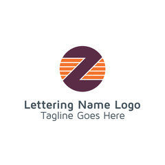 Lettering Z Vector